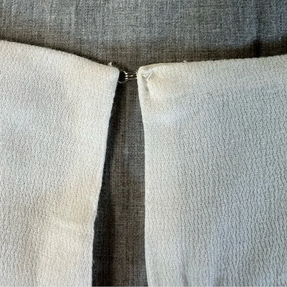 Lulus White Girlhoodcore with Geometric Embroidery NWT! Sz XL flowy low cut - Picture 9 of 10